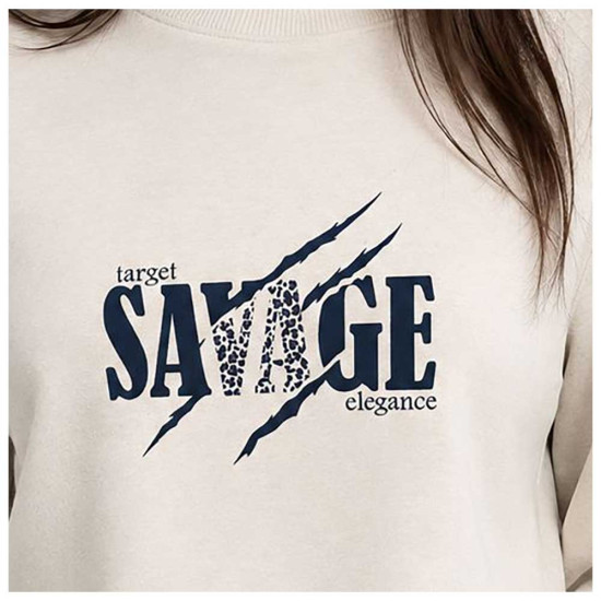 Target Γυναικείο φούτερ Savage Crewneck Fleece Sweatshirt